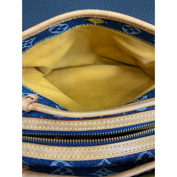 Louis Vuitton Denim Raye Porte Epaule MM shoulder/crossbody bag - Picture 10 of 11